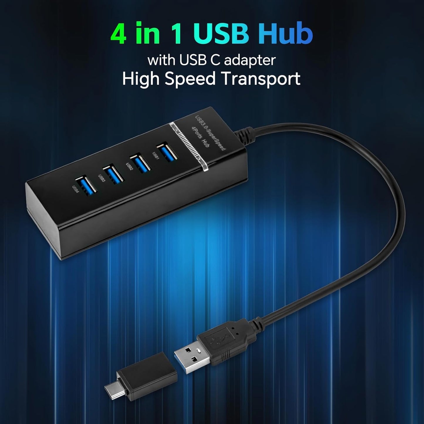 One Handed Half Keyboard Mouse USB Spilitter Type-C Adapter Gaming Combo with RGB LED Backlit 7200DPI CPI Customize 4 Port Adapter Mini Size Small Wired Set for LOL/Wow/fortnite/Dota/PUBG - CHONCHOW