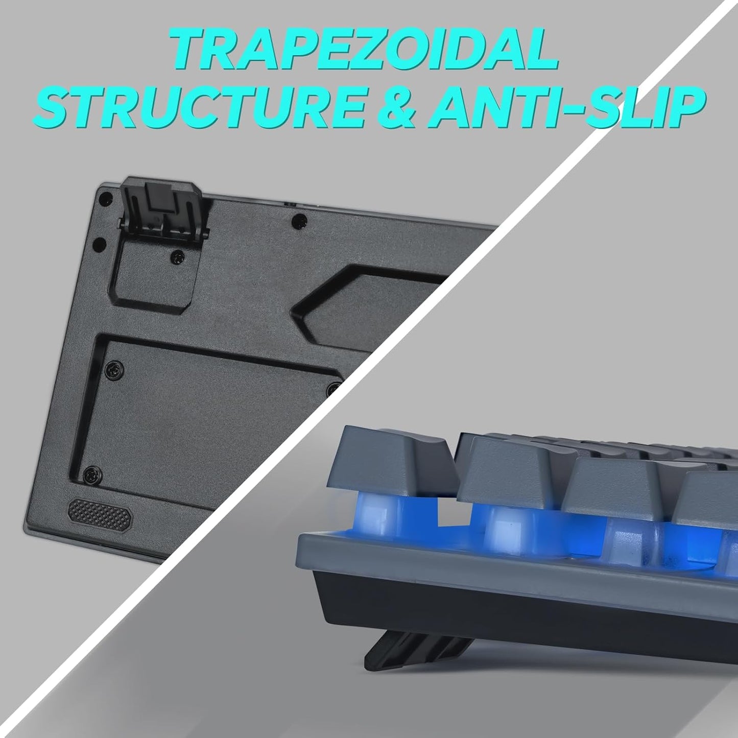 CHONCHOW Gaming Keyboard and Mouse Combo, 7-Color Rainbow LED Backlit, 104 Keys Full Light Up Keyboard, Anti-ghosting Multimedia Keys, Mechanical Feel USB Wired Keyboard for Pc/Laptop/Xbox - CHONCHOW