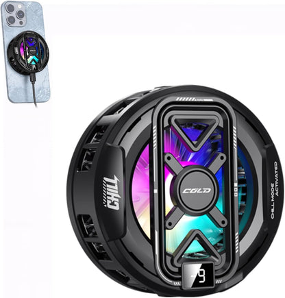 Phone Cooler, Cooling Fan for Phone, Magnetic Cell Phone Cooler for Gaming