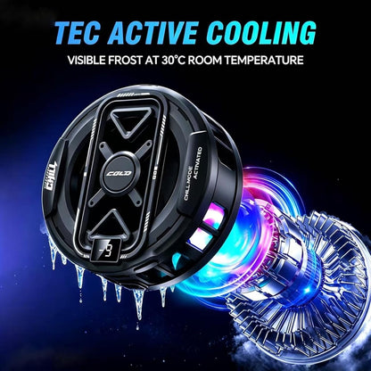 Phone Cooler, Cooling Fan for Phone, Magnetic Cell Phone Cooler for Gaming