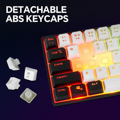 60% Wireless Gaming Keyboard and Mouse Combo, RGB Backlit Rechargeable