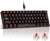 CHONCHOW Mechanical Keyboard 61 Keys Gaming RGB USB Wired Red Switch Programmable Ultra-Compact Keypad Compatible with Windows 7/8/10 iMac Xbox one X Ps4(Black,red Switch)