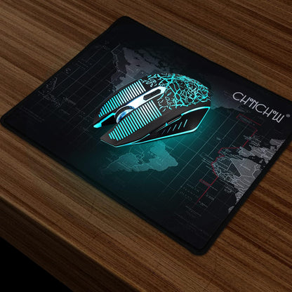 CHONCHOW Wireless Gaming Mouse Rechargeable LED Backlit 2.4G USB Receiver 3600 DPI Cordless Portable High Performance Compatible with PC Laptop MacBook iMac PS4 PS5 Switch Xbox one x(Black)